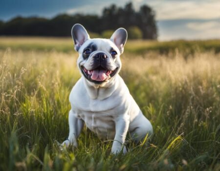 Blue-Eyed French Bulldog