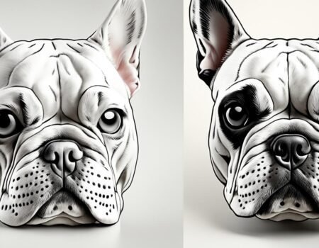 French Bulldog Skull