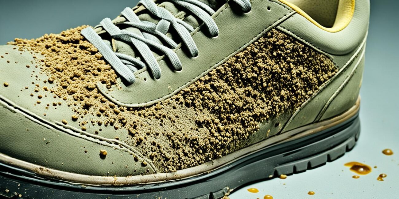 What's the best way to get dog poop off my shoes?