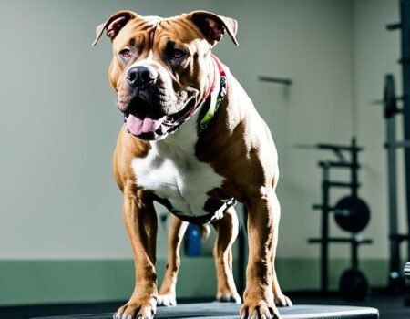 building muscle on your pit bull