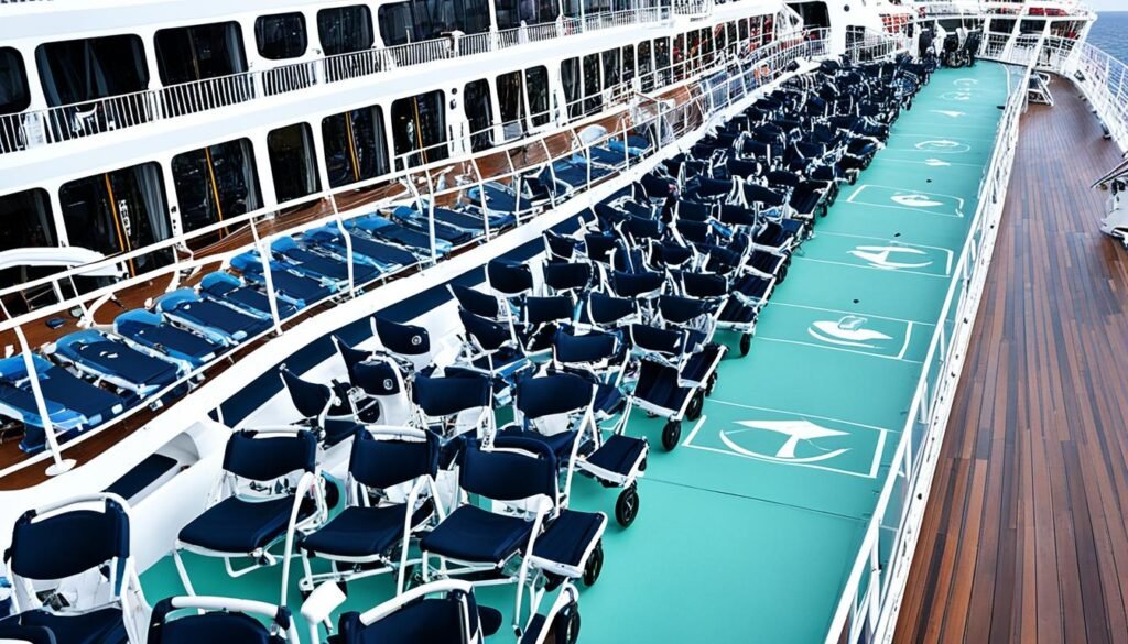 personal mobility devices on a cruise ship
