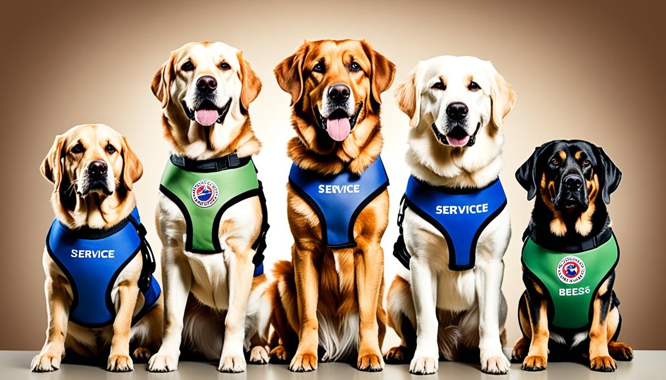 service dogs breeds