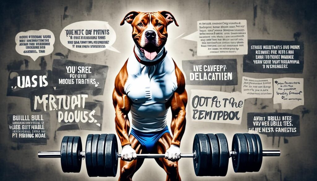 staying consistent in pit bull muscle building