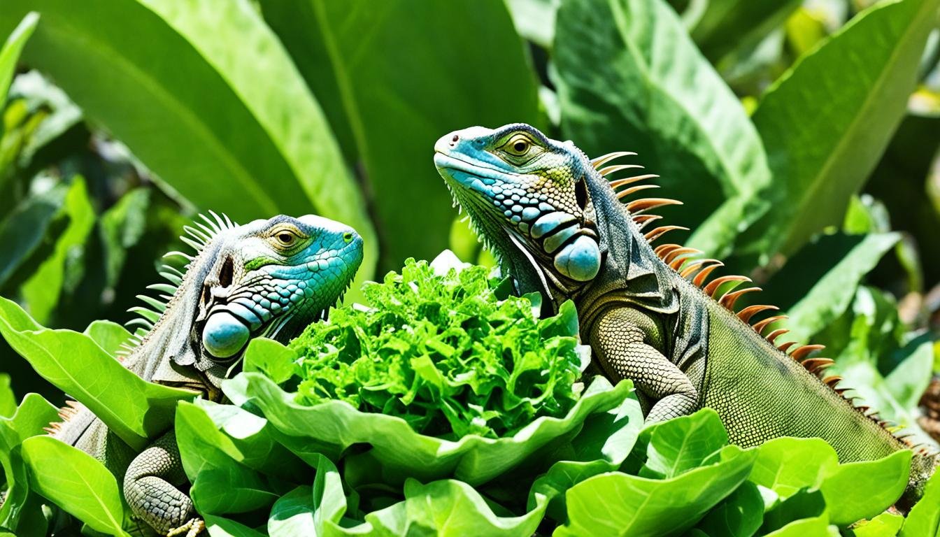 Iguanas' Natural Diet