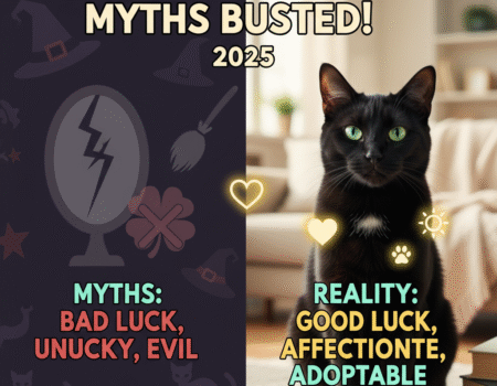 Black Cat Adoption Myths Busted
