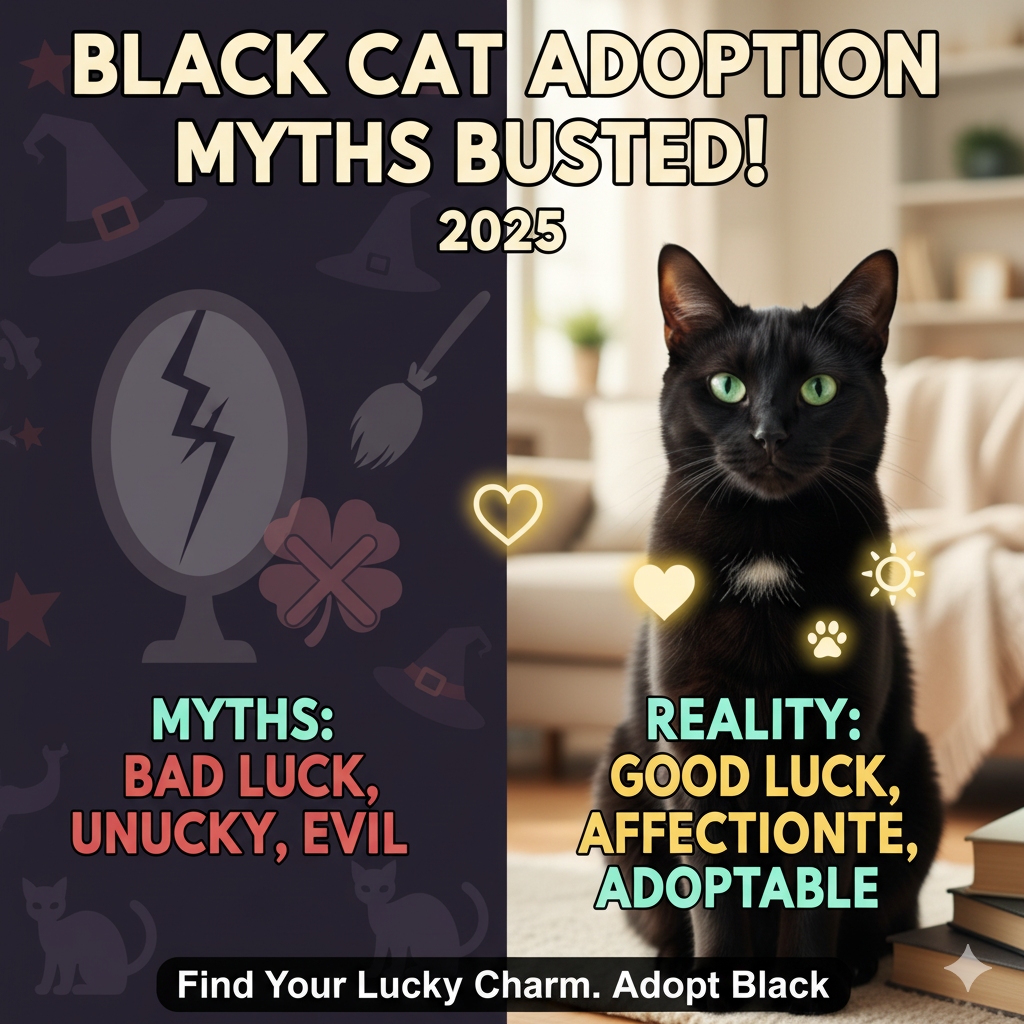 Black Cat Adoption Myths Busted