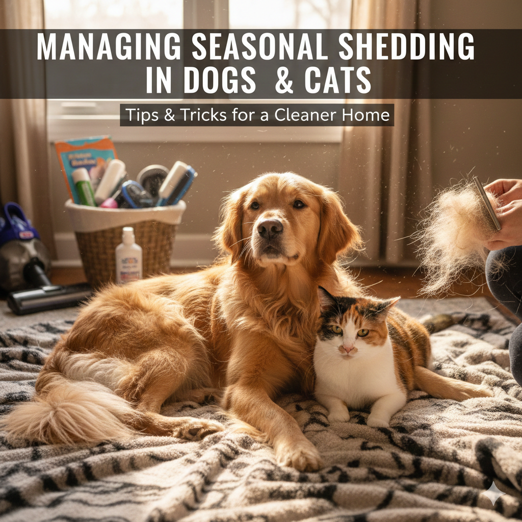 Managing Seasonal Shedding in Dogs
