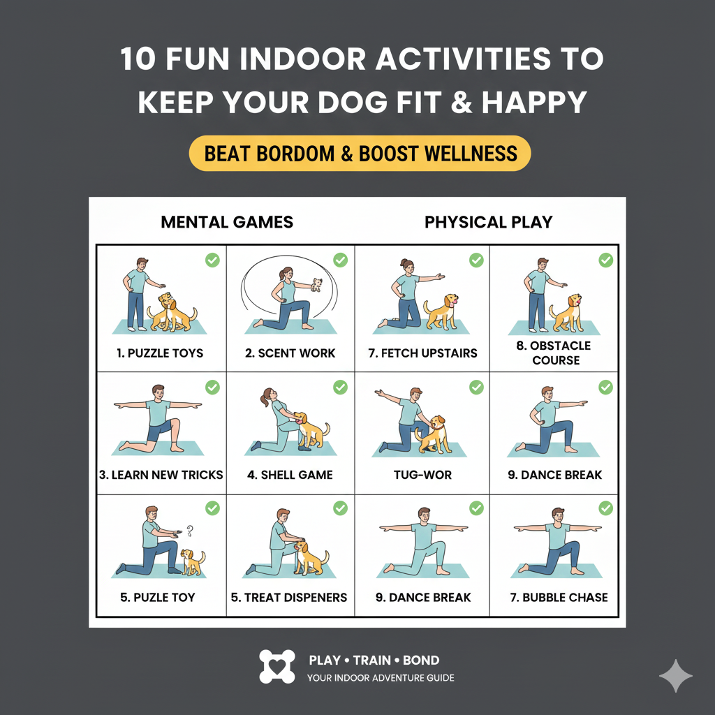 10 Fun Indoor Activities to Keep Your Dog