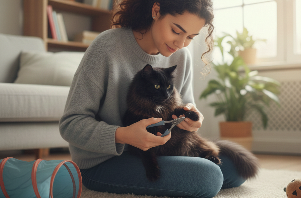 How to Trim Cat Nails at Home Safely