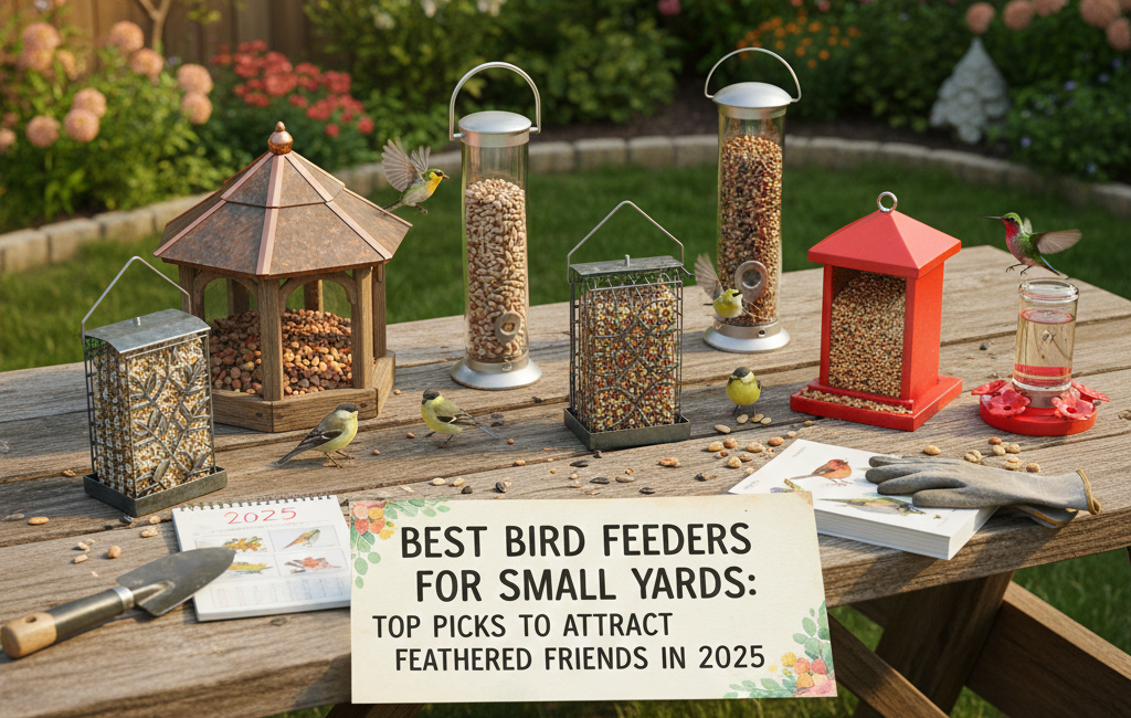 Best Bird Feeders for Small Yards