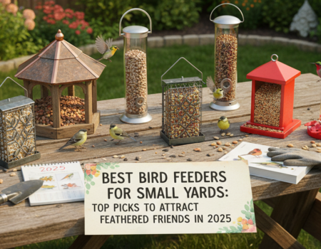 Best Bird Feeders for Small Yards