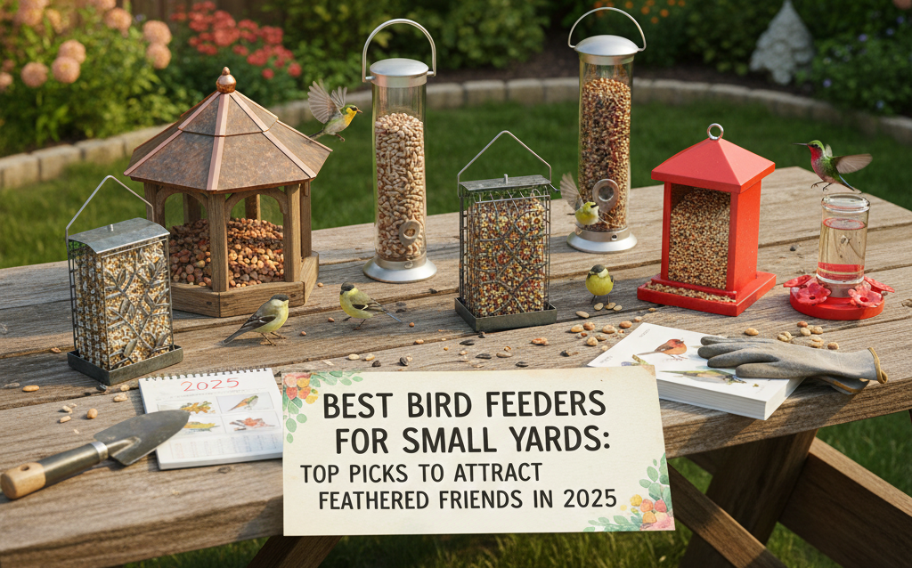 Best Bird Feeders for Small Yards