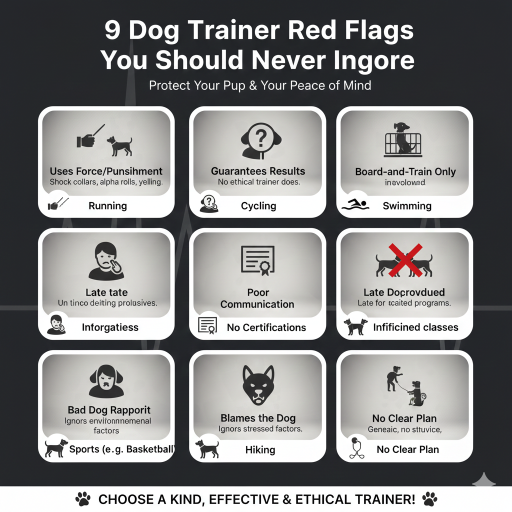 Dog Trainer Red Flags