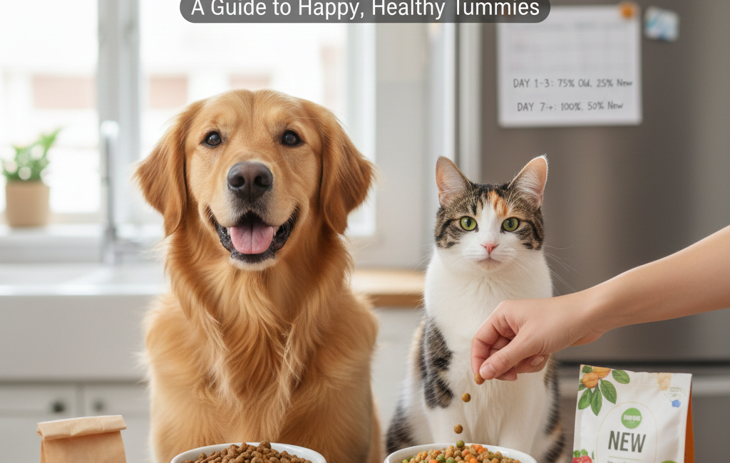 Safely Transition Your Dog or Cat