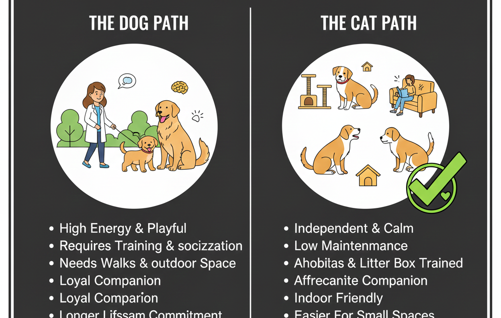 Should You Get a Cat or Dog First