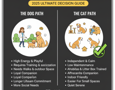 Should You Get a Cat or Dog First