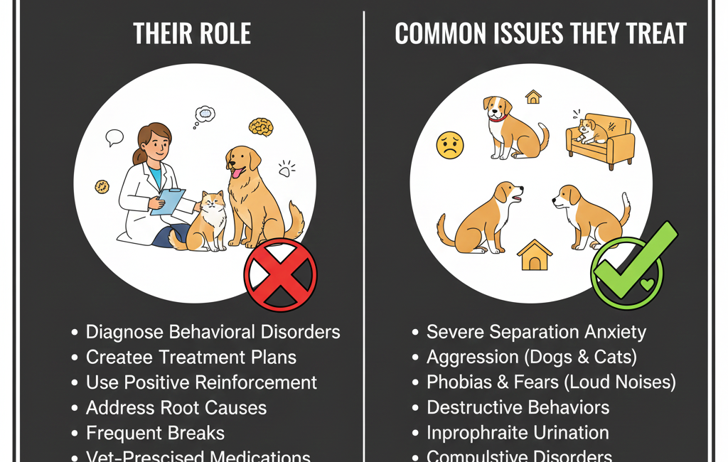 Cat and Dog Veterinary Behaviorists