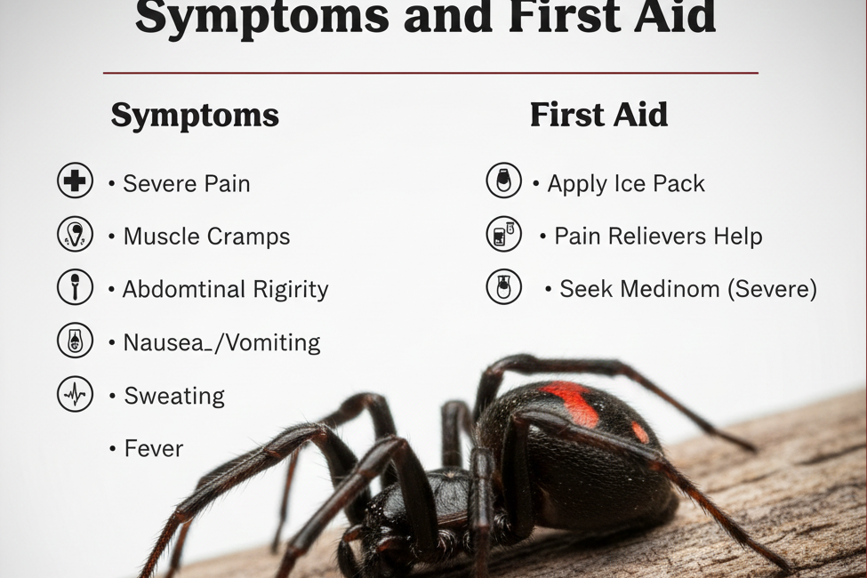Black Widow Spider Bite
