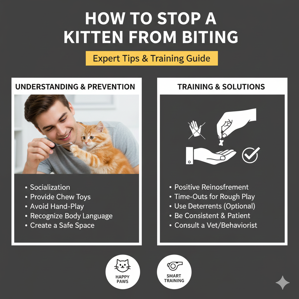 How to Stop a Kitten from Biting