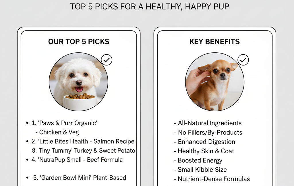 Best Organic Dog Food for Small Breeds