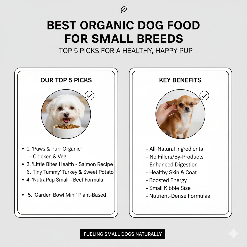 Best Organic Dog Food for Small Breeds
