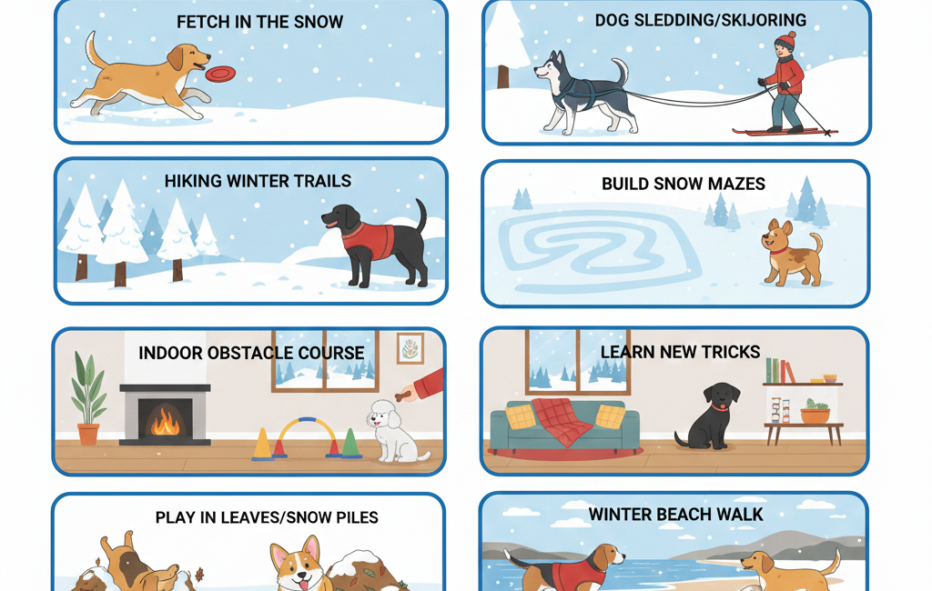 8 Fun Winter Activities for Dogs