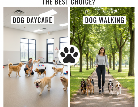 Dog Daycare vs Dog Walking