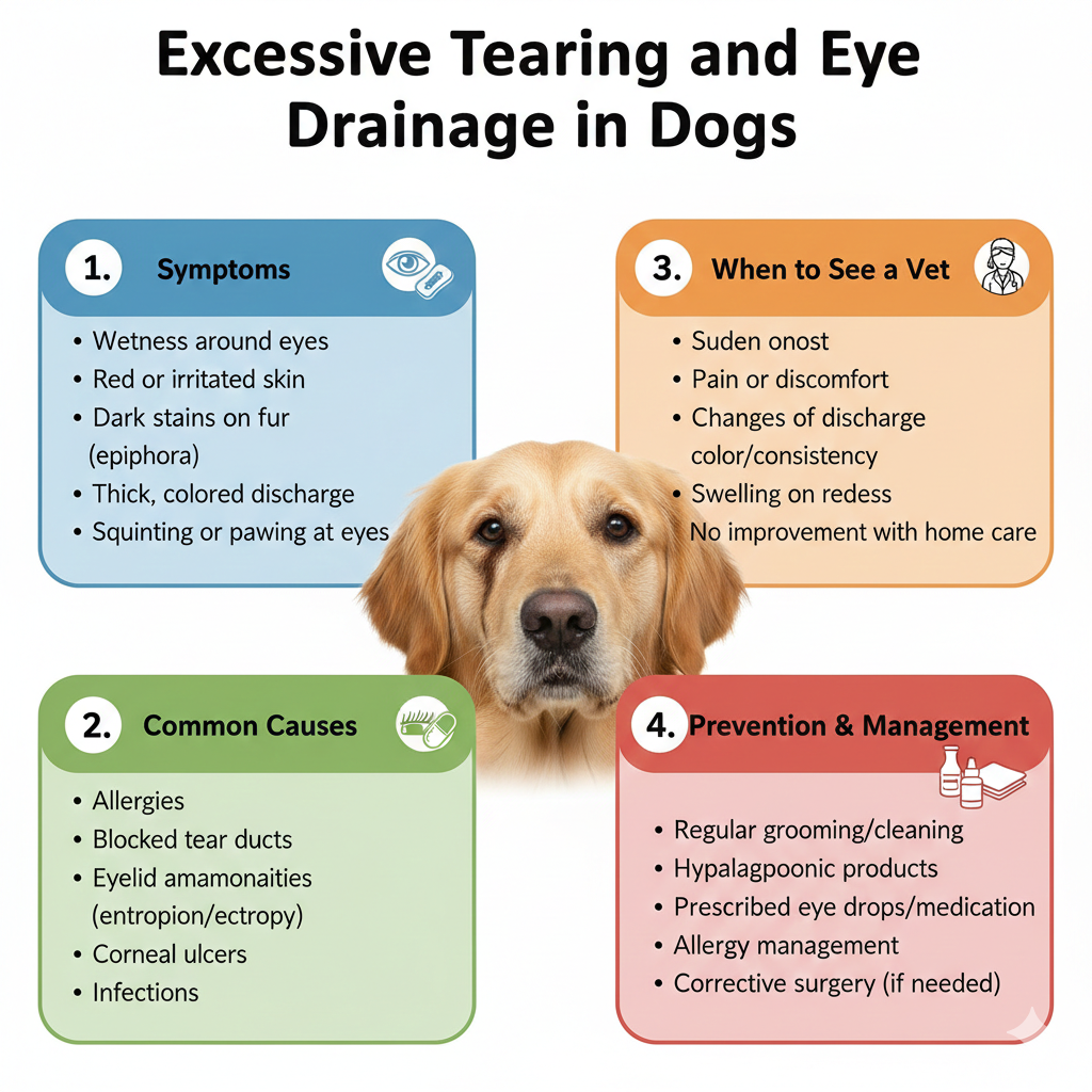 Excessive Tearing and Eye Drainage in Dogs - Diggity Dog Blog | Expert ...