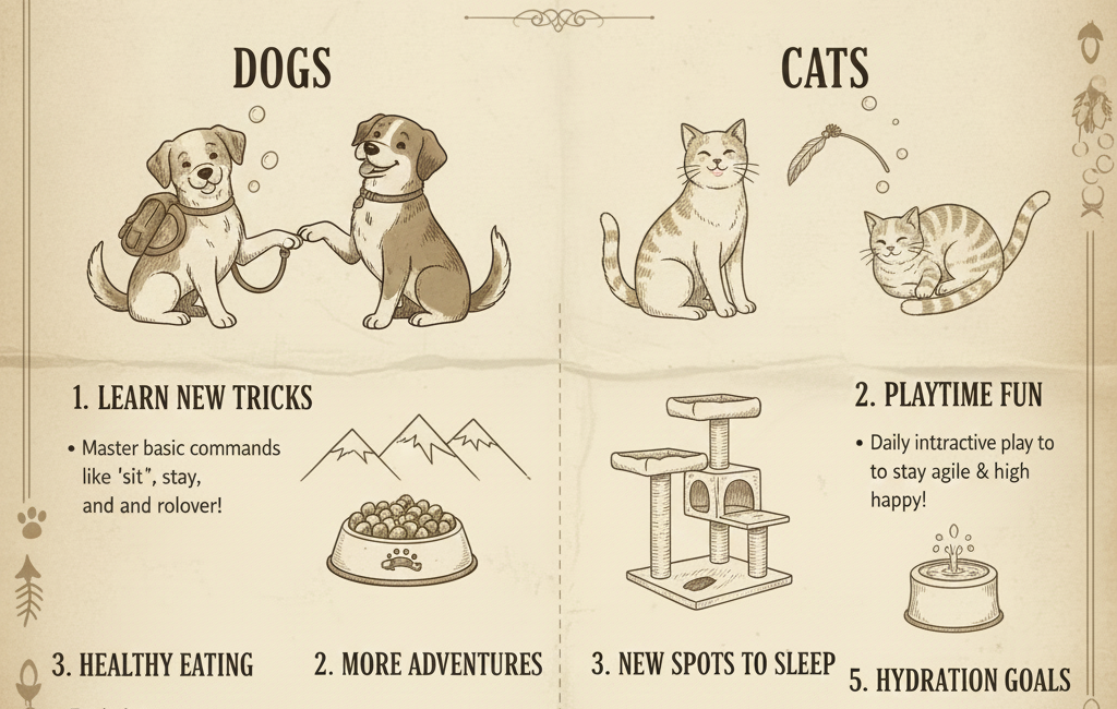 Best New Years Resolutions for Dogs