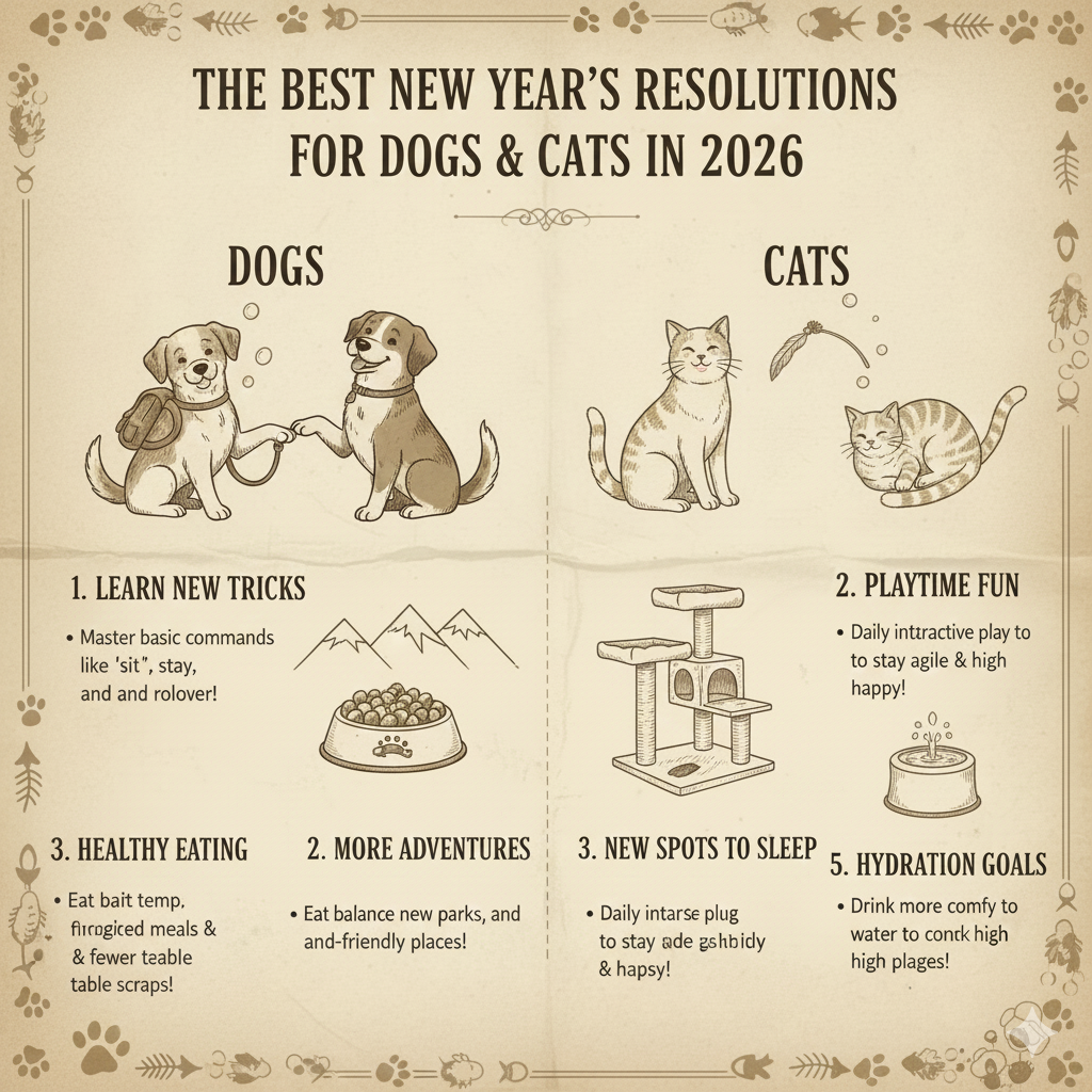 Best New Years Resolutions for Dogs