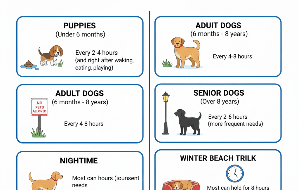 How Often Do Dogs Need Bathroom Breaks