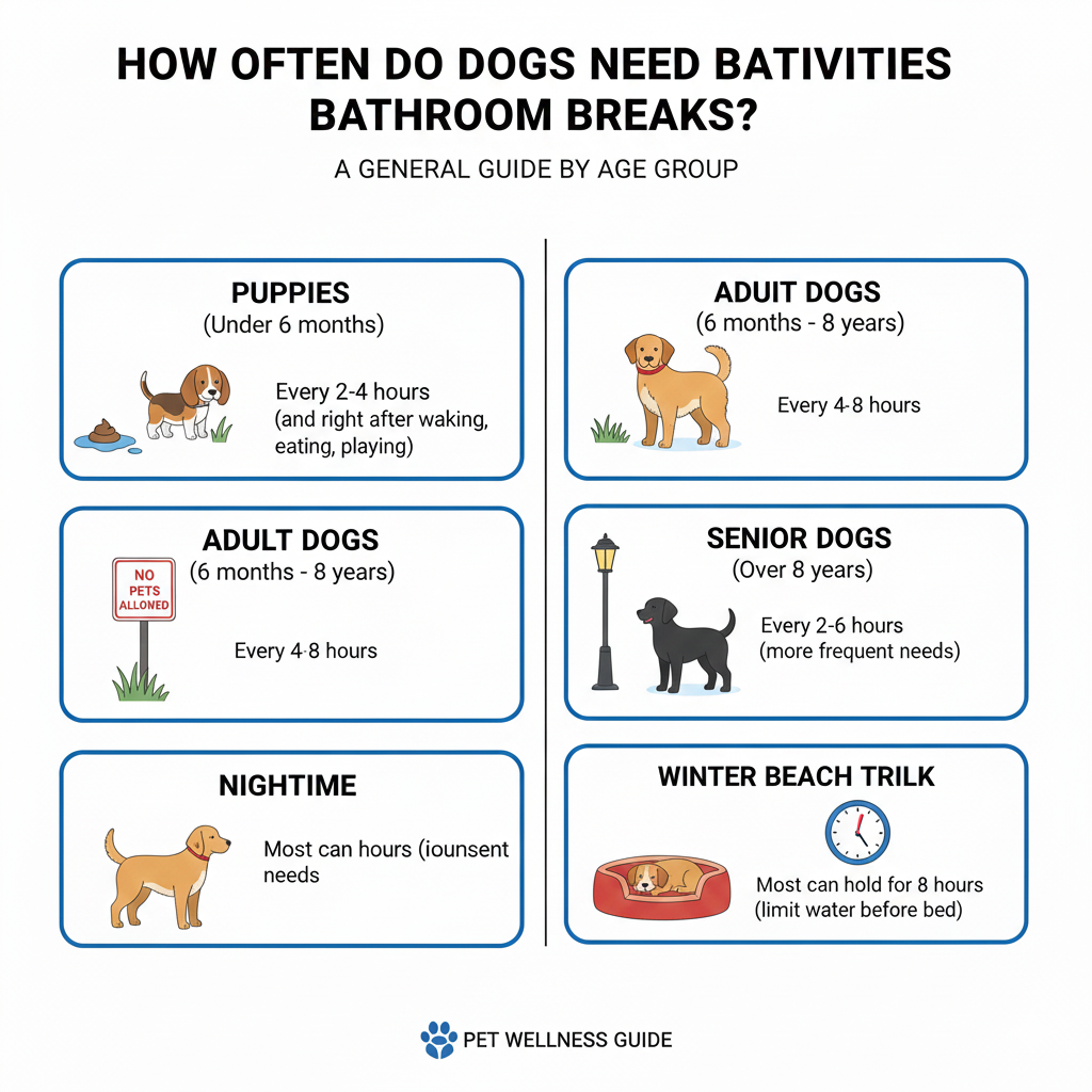How Often Do Dogs Need Bathroom Breaks