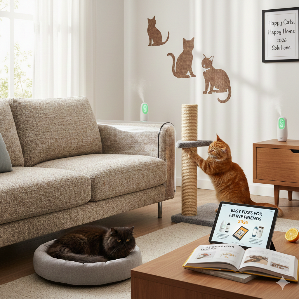 How to Stop a Cat from Scratching Furniture