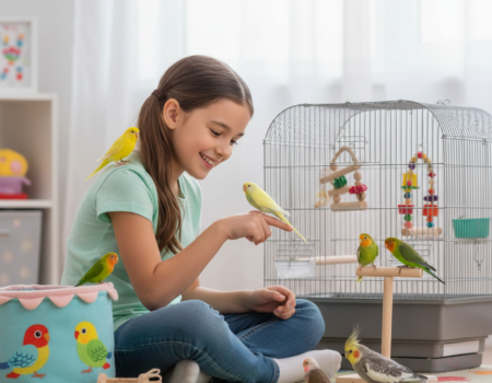 7 Birds Make the Best Pets for Kids