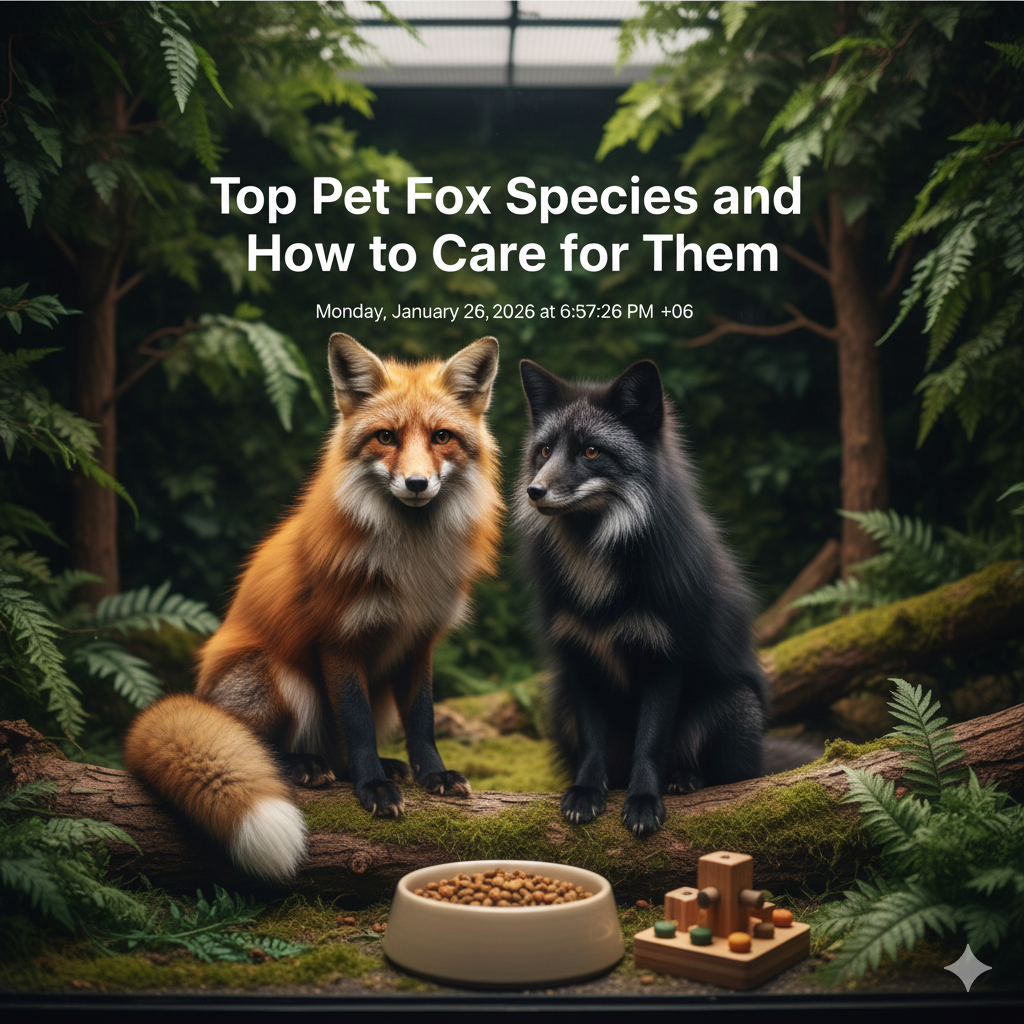 Pet Fox Species