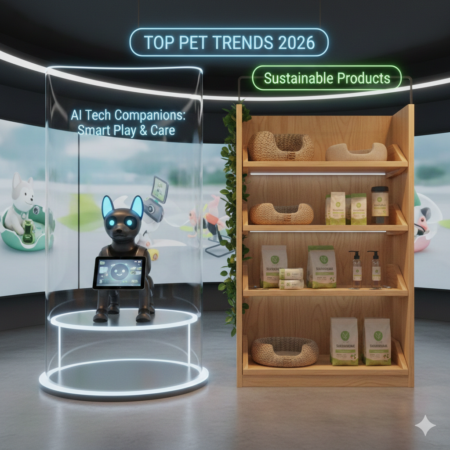 Top Pet Trends In 2026 From AI Tech To Sustainable Products Diggity Top Pet Trends In 2026 450x450 