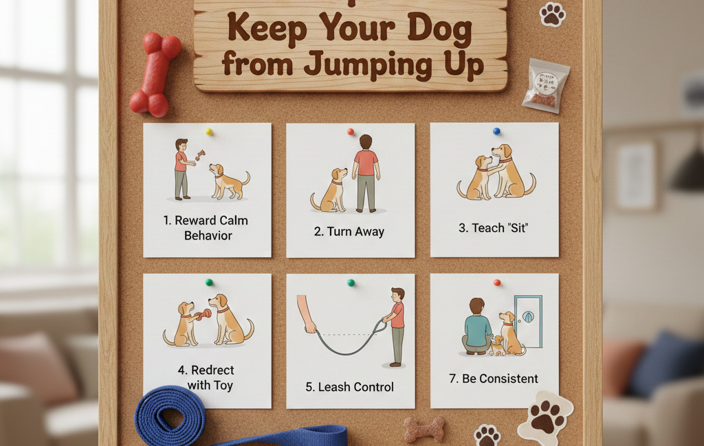 7 Tips to Keep Your Dog from Jumping Up