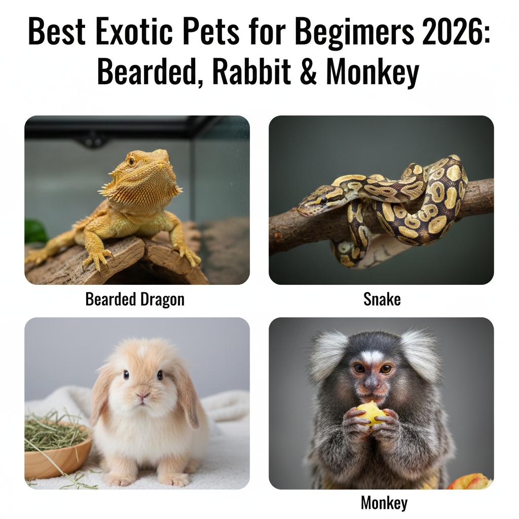 Best Exotic Pets for Beginners 2026