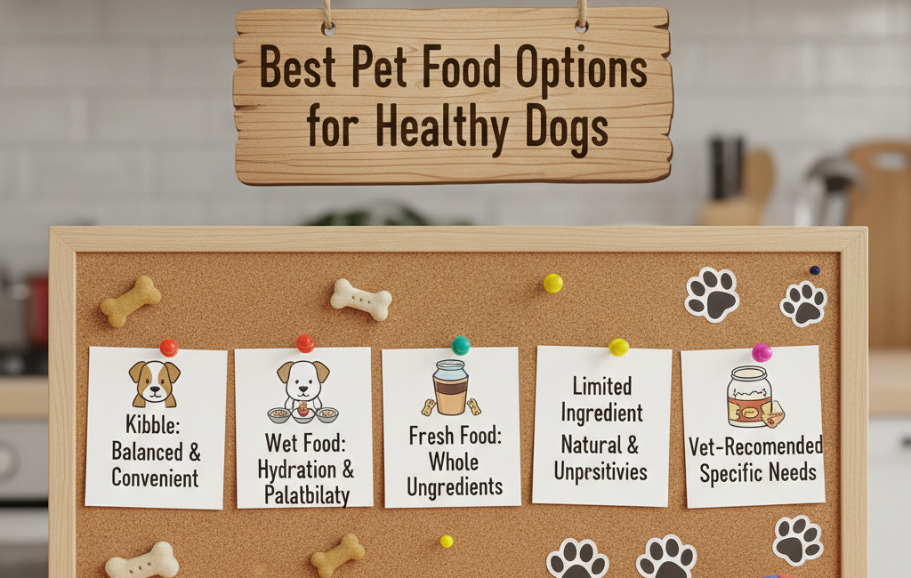 Best Pet Food Options for Healthy Dogs