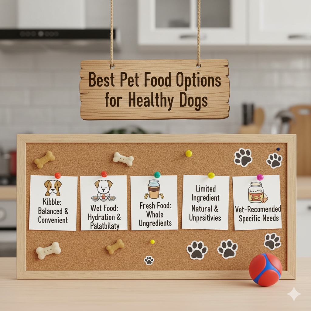 Best Pet Food Options for Healthy Dogs