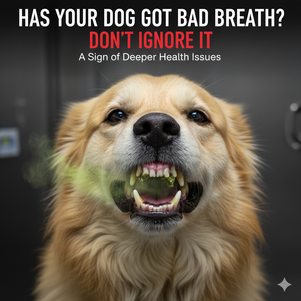 HAS YOUR DOG GOT BAD BREATH