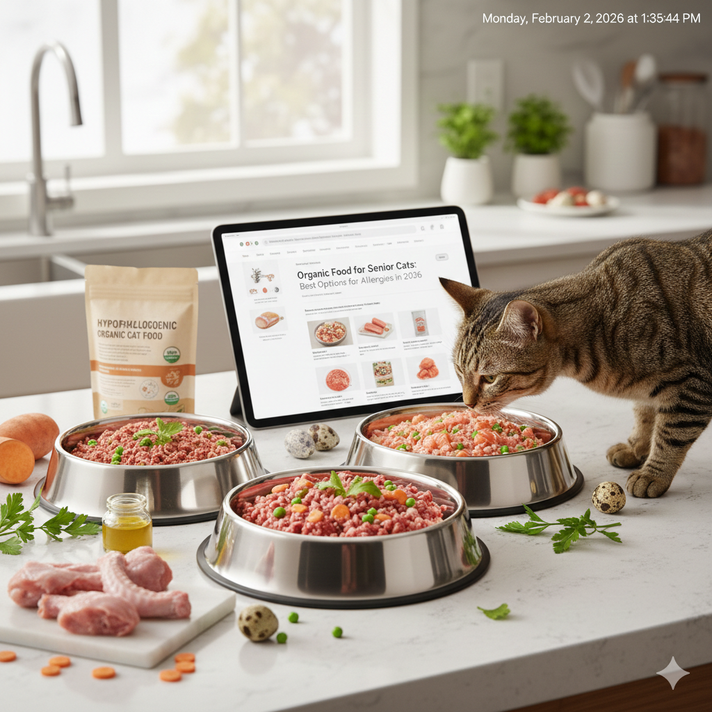 Organic Food for Senior Cats