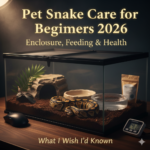 Pet Snake Care for Beginners 2026
