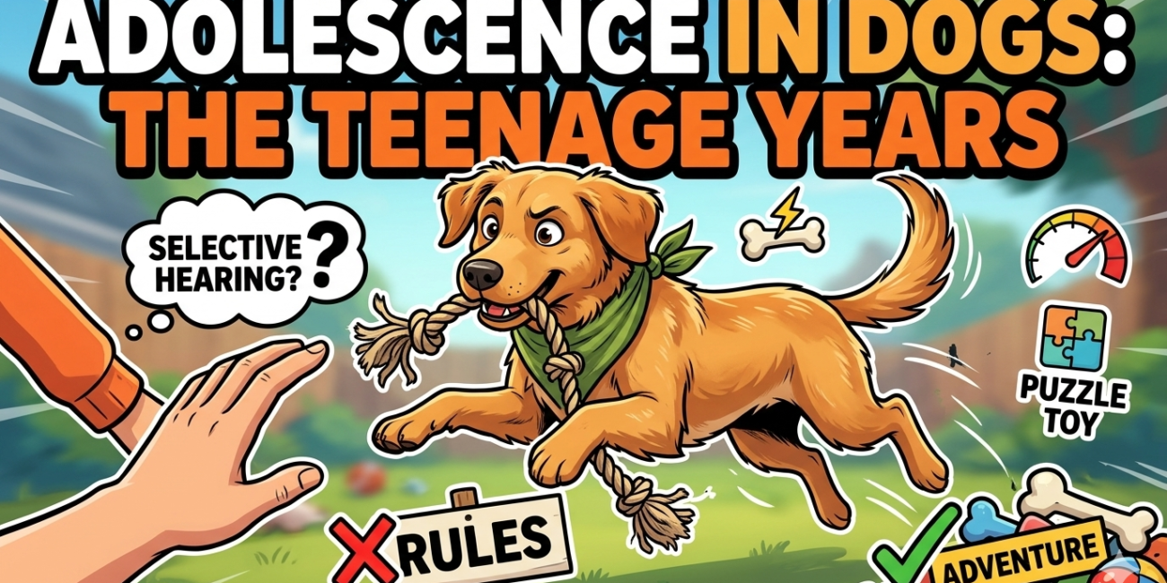 Adolescence in dogs the teenage years