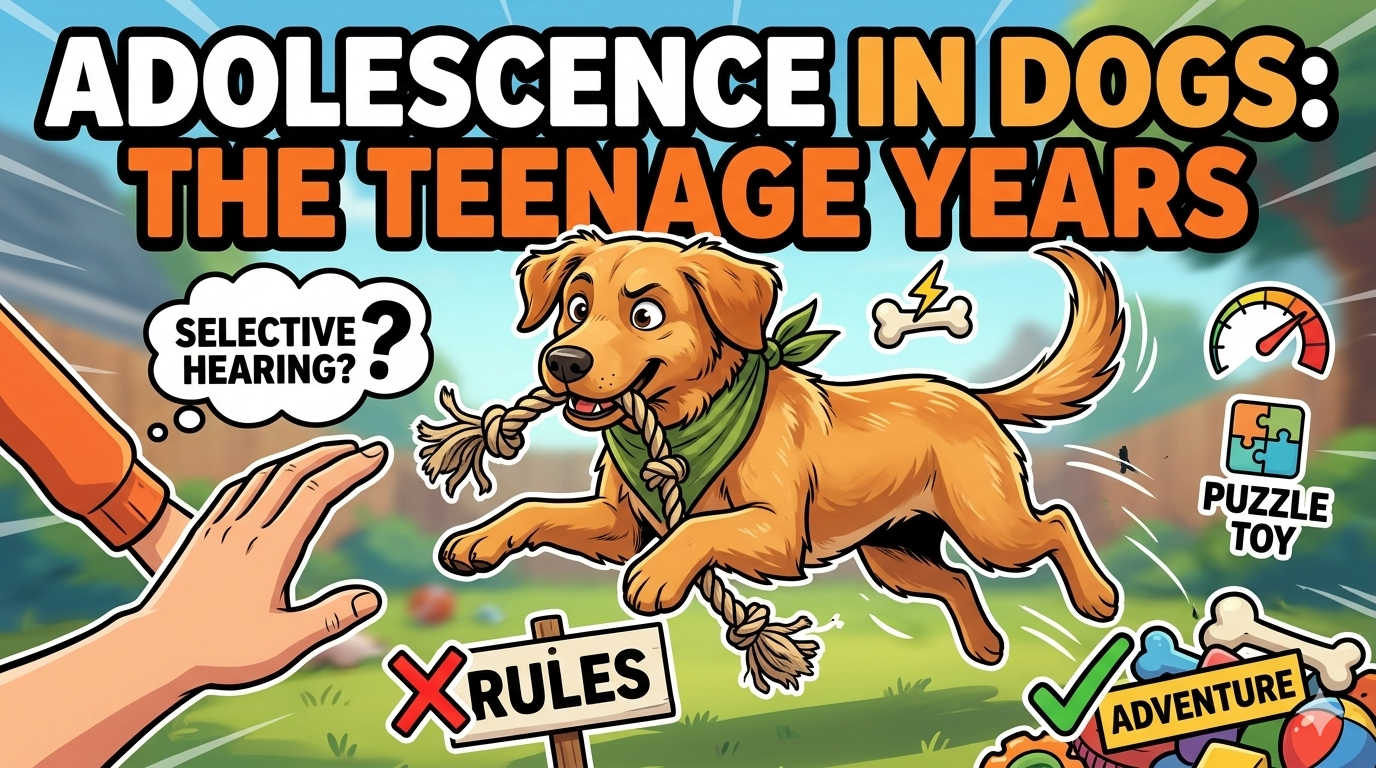 Adolescence in dogs the teenage years