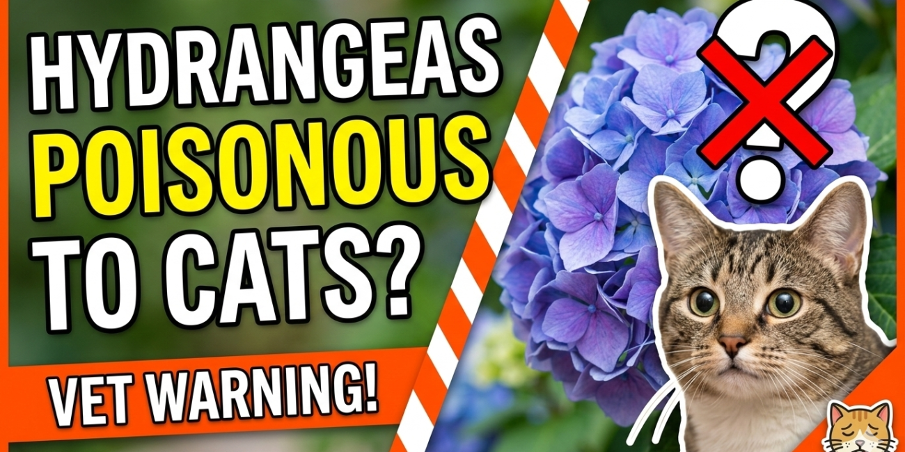 Are Hydrangeas Poisonous to Cats