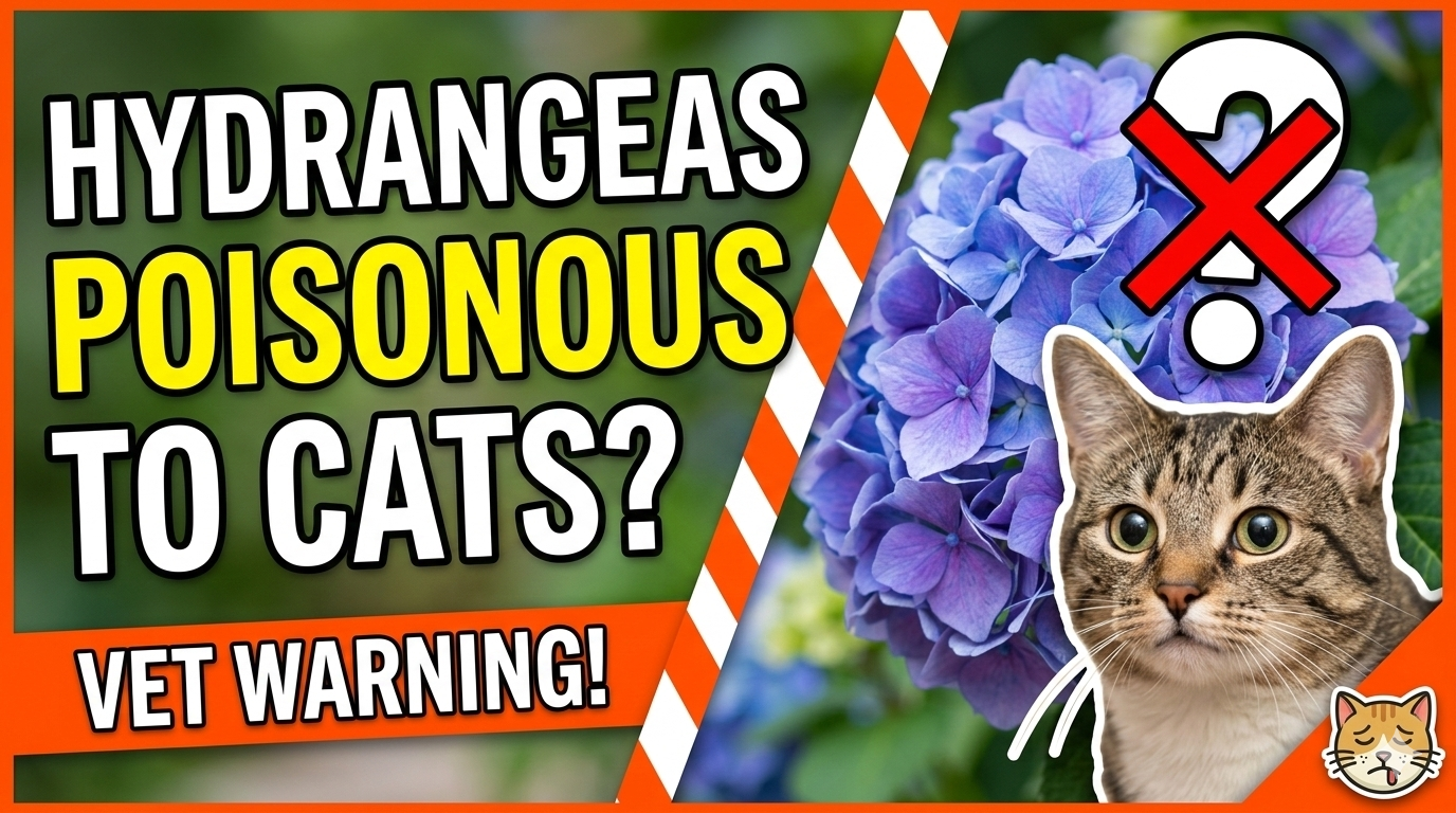 Are Hydrangeas Poisonous to Cats