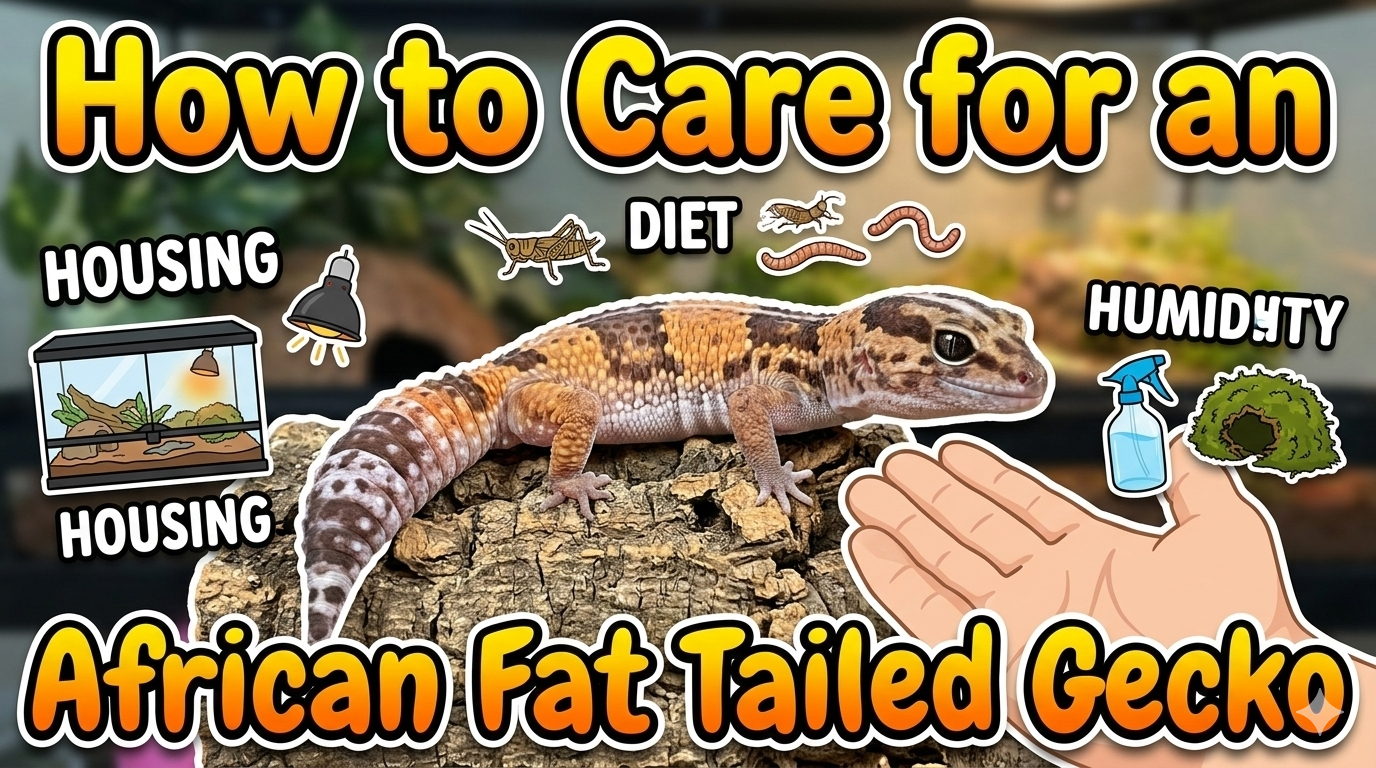 How to Care for an African Fat Tailed Gecko
