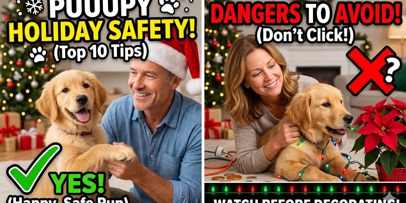 How to Ensure Holiday Safety for Your Puppy