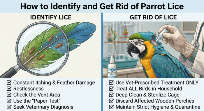 Parrot Rash How to Identify and Get Rid of Parrot Lice - Diggity Dog Blog | Expert ...